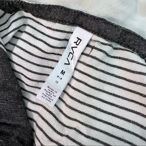 RVCA Gray and White Mini Dress - Picture 6 of 6